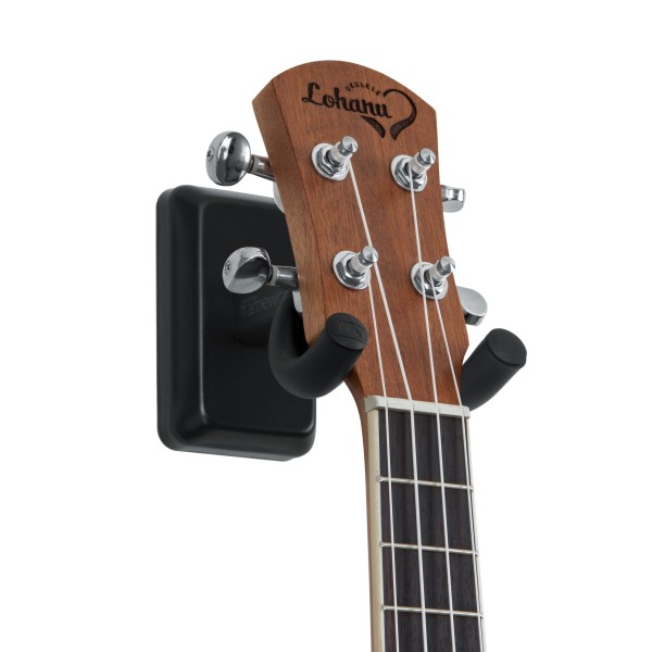 Настінне кріплення для укулеле GATOR FRAMEWORKS GFW-UKE-HNGRBLK Wall Mount Ukulele / Mandolin Hanger