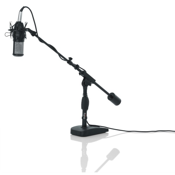 Телескопічна мікрофонна стійка "журавель" GATOR FRAMEWORKS GFW-MIC-0822 Telescoping Boom Mic Stand
