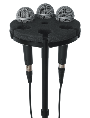 Тримач-лоток для 6 мікрофонів GATOR FRAMEWORKS GFW-MIC-6TRAY Multi Microphone Tray Holds 6 Microphon