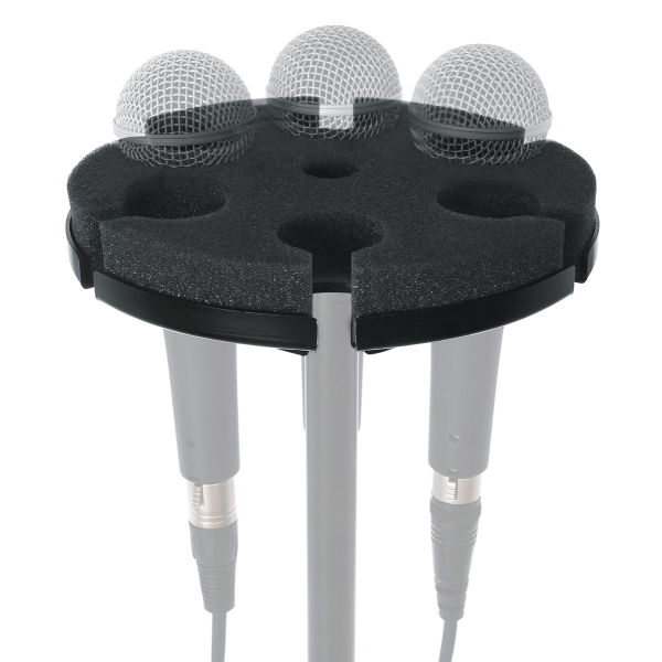 Тримач-лоток для 6 мікрофонів GATOR FRAMEWORKS GFW-MIC-6TRAY Multi Microphone Tray Holds 6 Microphon