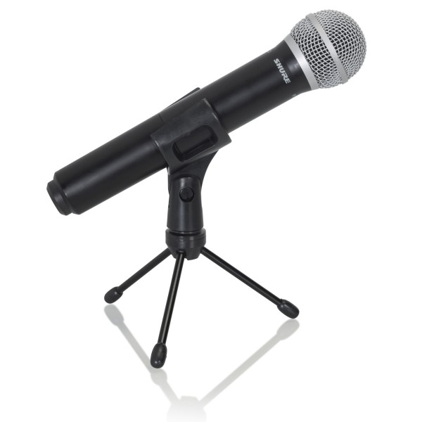 Настільна мікрофонна стійка з тримачем GATOR FRAMEWORKS GFW-MIC-0251 Wireless Mic Mini Tripod