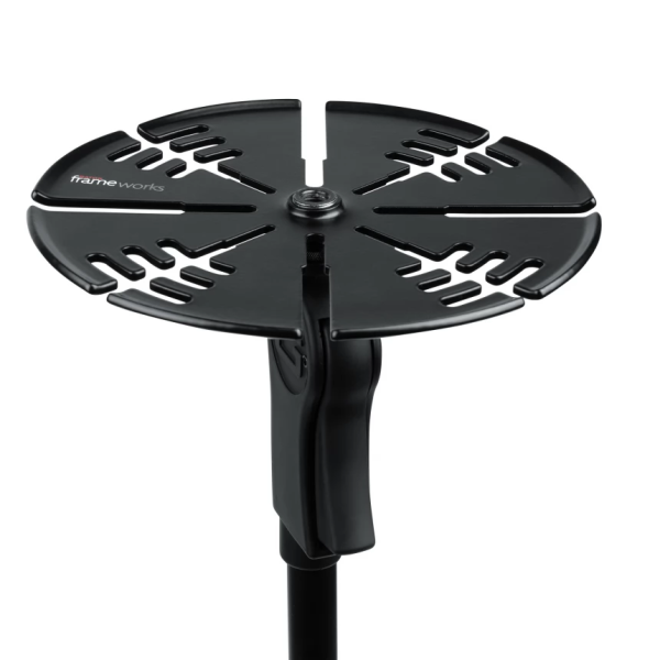 Тримач кабелів для мікрофонної стійки GATOR FRAMEWORKS GFW-CABLEHNGRTRAY Тримач кабелів для мікрофонної стійки GATOR FRAMEWORKS GFW-CABLEHNGRTRAY