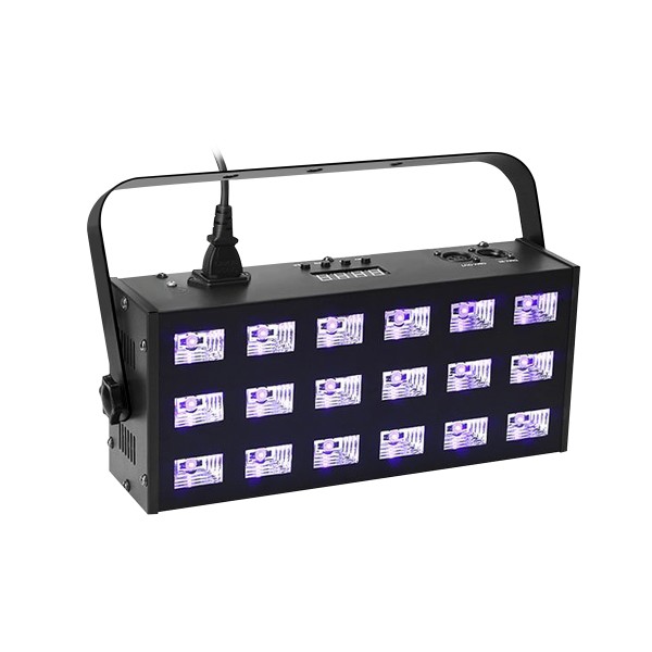Ультрафіолетовий LED-прожектор BIG LEDUV DMX18 * 3W Ультрафіолетовий LED-прожектор BIG LEDUV DMX18 * 3W