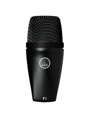 Микрофон инструментальный AKG P2, динамический, кардиоида Микрофон инструментальный AKG P2, динамический, кардиоида