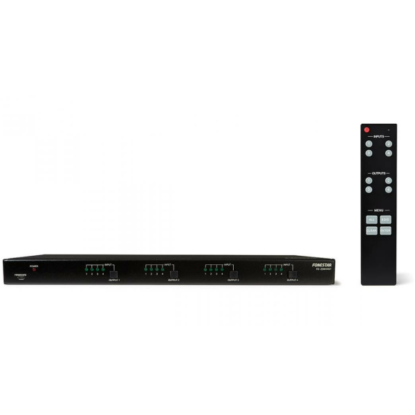 HDMI матриця (комутатор) 4x4 Fonestar FO-20M44XT HDMI матриця (комутатор) 4x4 Fonestar FO-20M44XT