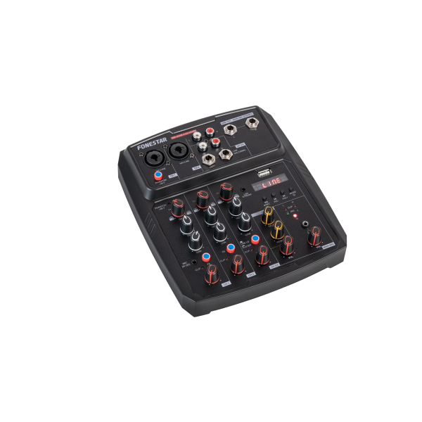 Професійний мікшерний пульт Fonestar MIX-4LIVE Професійний мікшерний пульт Fonestar MIX-4LIVE