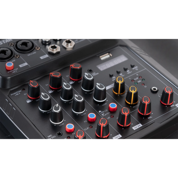 Професійний мікшерний пульт Fonestar MIX-4LIVE Професійний мікшерний пульт Fonestar MIX-4LIVE