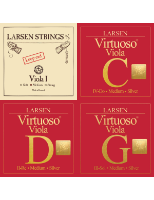 Комплект струн для альта Larsen Virtuoso Soloist 4/4