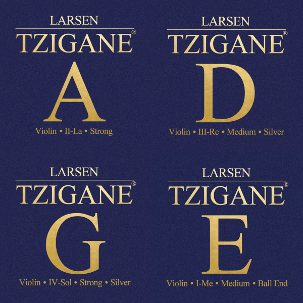 Комплект струн для скрипки Larsen Tzigane (medium) 4/4