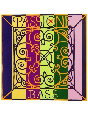 Комплект струн для контрабаса Pirastro Passione Solo 3/4