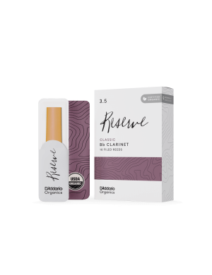 Трости для кларнета D'ADDARIO Organic Reserve Classic Bb Clarinet #3.5 - 10 Box