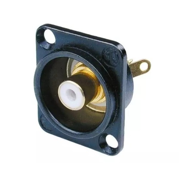 Роз'єм панельний RCA мама Neutrik NF2D-B-9 Роз'єм панельний RCA мама Neutrik NF2D-B-9