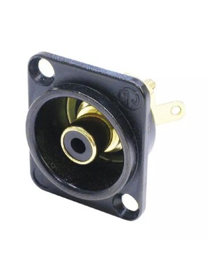 Разъем панельный RCA мама Neutrik NF2D-B-0