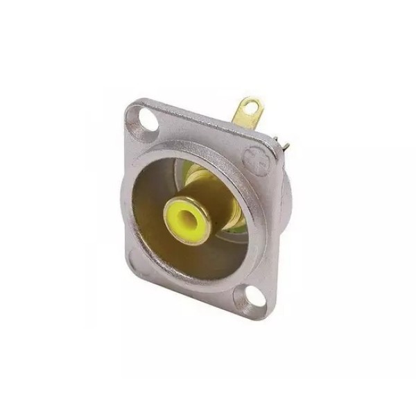 Роз'єм панельний RCA мама Neutrik NF2D-4 Роз'єм панельний RCA мама Neutrik NF2D-4