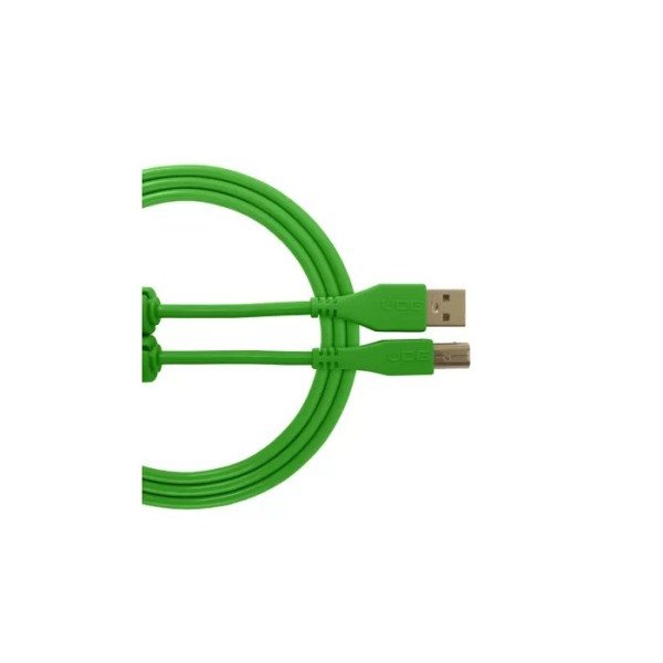Цифровий USB кабель USB Ultimate Audio Cable USB 2.0 AB Green Straight 3m