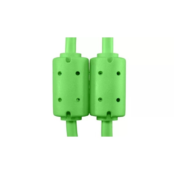 Цифровий USB кабель USB Ultimate Audio Cable USB 2.0 AB Green Straight 3m