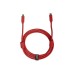 Цифровий кабель Type-C - Type-C UDG Ultimate Cable USB 3.2 CC Red Straight 1.5m