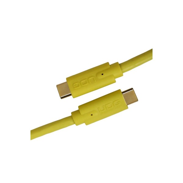 Цифровий кабель Type-C - Type-C UDG Ultimate Cable USB 3.2 CC Yellow Straight 1.5 Цифровий кабель Type-C - Type-C UDG Ultimate Cable USB 3.2 CC Yellow Straight 1.5