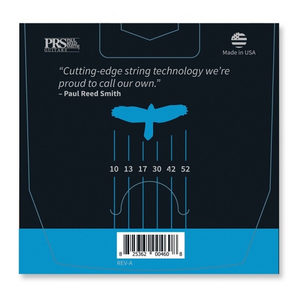 Струни для електрогітари PRS Signature Light Top/Heavy Bottom Guitar Strings 10-52 Струни для електрогітари PRS Signature Light Top/Heavy Bottom Guitar Strings 10-52