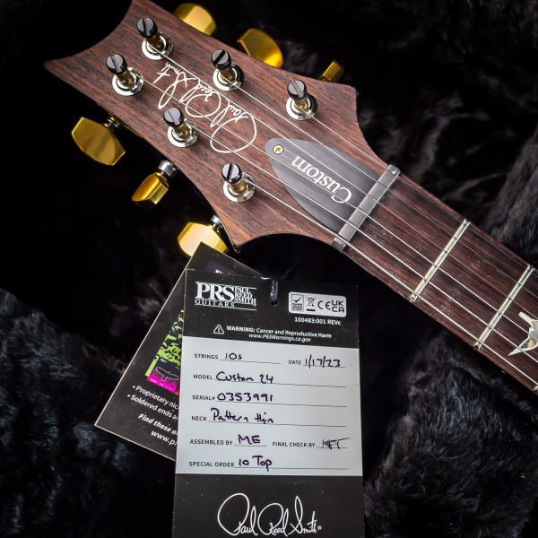 Електрогітара PRS CUSTOM 24 10 TOP (FADED WHALE BLUE) Електрогітара PRS CUSTOM 24 10 TOP (FADED WHALE BLUE)