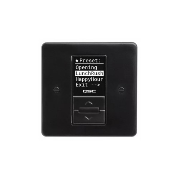 Регулятор гучності QSC MP-MFC-EU-BK Регулятор гучності QSC MP-MFC-EU-BK