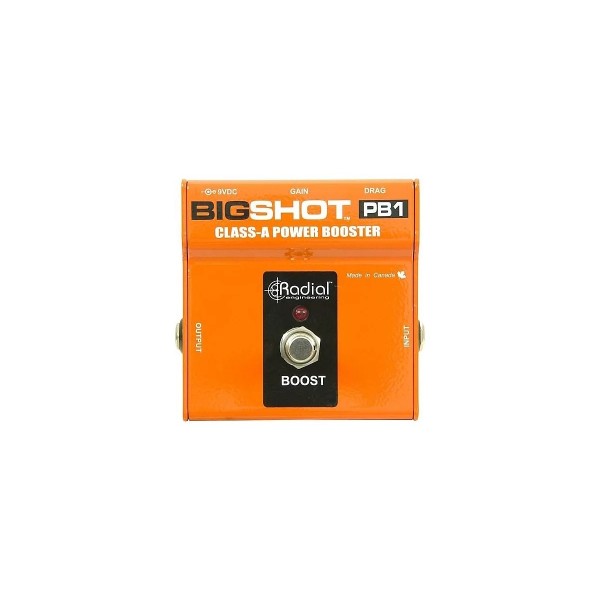 Педаль ефектів Boost для електрогітари Radial BigShot PB1