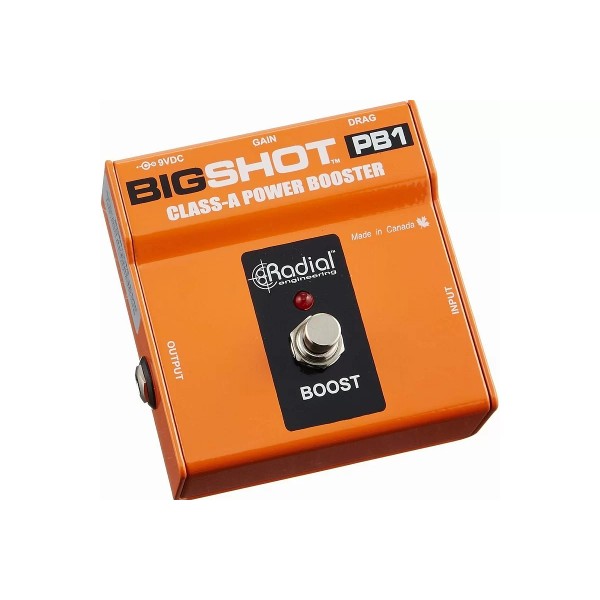 Педаль ефектів Boost для електрогітари Radial BigShot PB1
