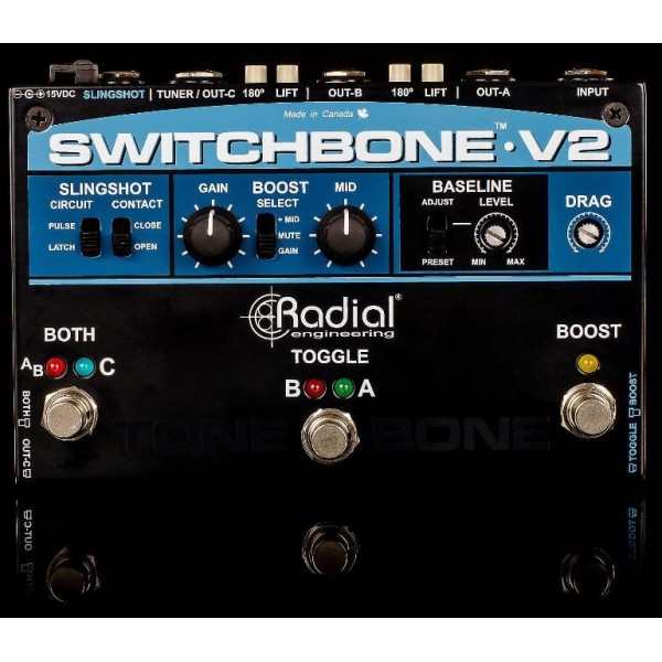 Педаль ефектів для електрогітари Radial Switchbone V2