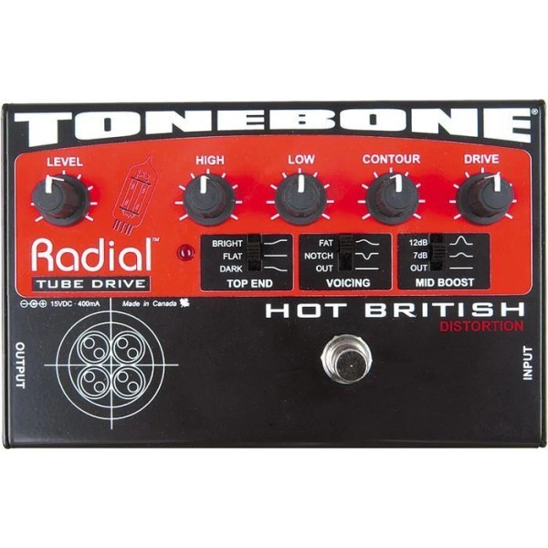 Гітарна педаль ефектів Radial Hot British