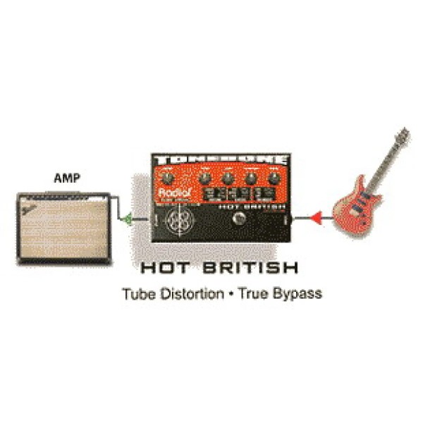 Гітарна педаль ефектів Radial Hot British