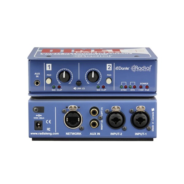 Директ-бокс Radial DiNet Dan-TX2 Директ-бокс Radial DiNet Dan-TX2