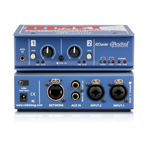 Директ-бокс Radial DiNet Dan-TX2 Директ-бокс Radial DiNet Dan-TX2