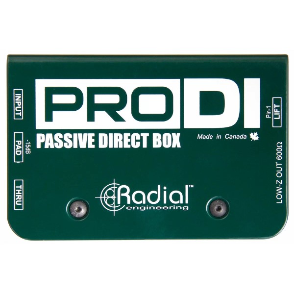 Пасивний директ бокс Radial ProDI Пасивний директ бокс Radial ProDI