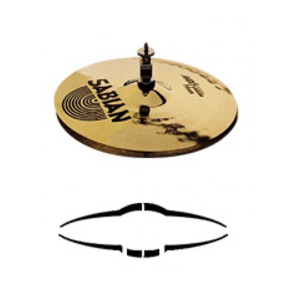 Тарілка 13 "SABIAN 21350X13 AAX Fusion Hats