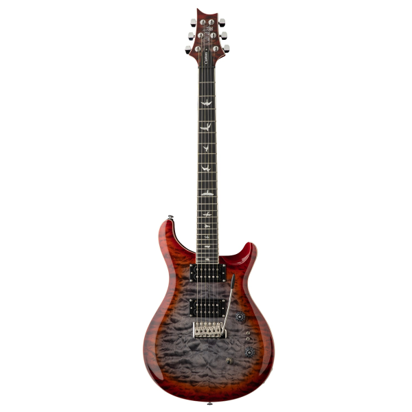 Електрогітара PRS SE Custom 24-08 Quilt (Charcoal Cherry Burst)