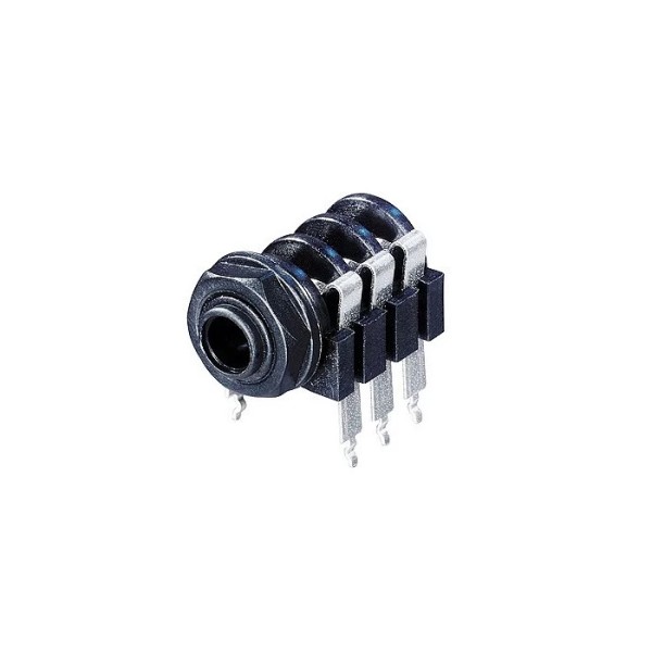 Роз'єм панельний Jack 6.3 мм стерео мама REAN NYS218 Роз'єм панельний Jack 6.3 мм стерео мама REAN NYS218