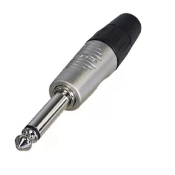 Роз'єм Jack 6.3 мм моно тато REAN RP2C Роз'єм Jack 6.3 мм моно тато REAN RP2C