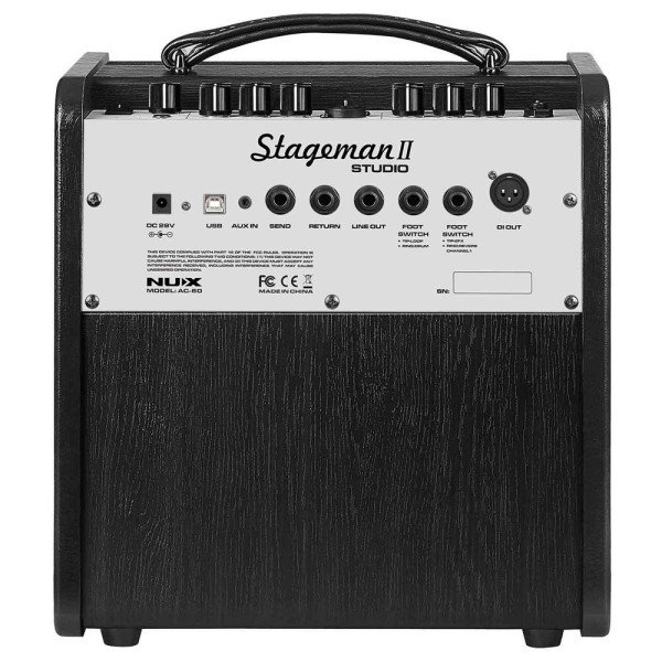 Комбопідсилювач для акустичних гітар NUX AC-60 Stageman II