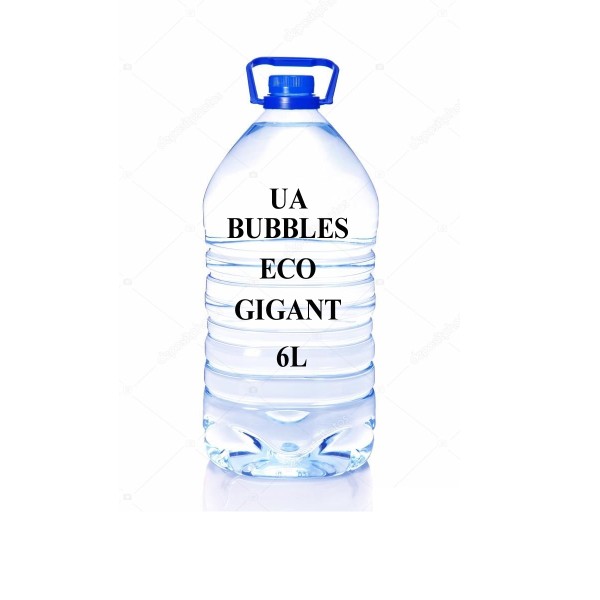 Рідина для генераторів мильних бульбашок BIG UA BUBBLES ECO GIGANT 6L