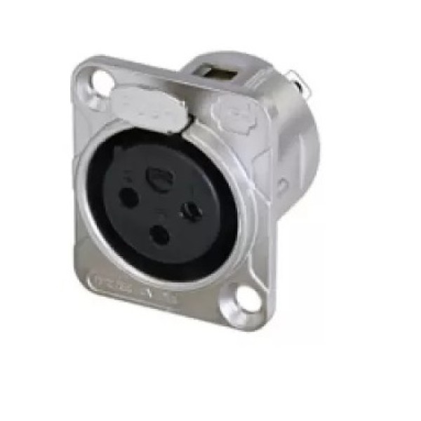 Роз'єм панельний XLR мама REAN RC3FDL Роз'єм панельний XLR мама REAN RC3FDL