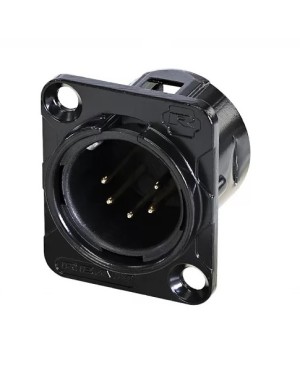 Панельный разъем XLR папа REAN RC5MDL