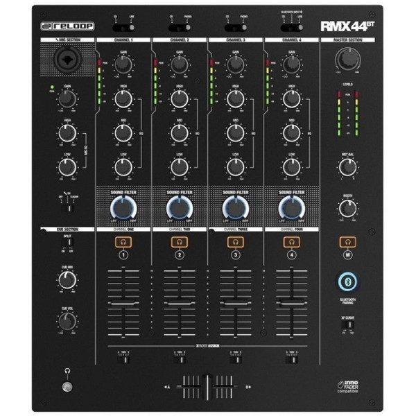 DJ-мікшер Reloop RMX-44 BT DJ-мікшер Reloop RMX-44 BT