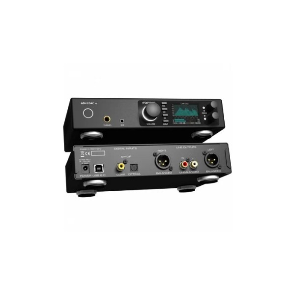 Двоканальний ЦАП та підсилювач для навушників RME ADI-2 DAC FS Двоканальний ЦАП та підсилювач для навушників RME ADI-2 DAC FS