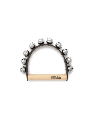 Тамбурин с 10 бубенчиками Rohema Leather Handbell 10 bells